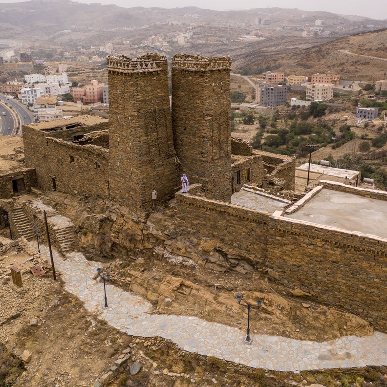 حصن الأخوين وجهة تاريخية ساحرة على أرض المملكة - المصدر -infostta