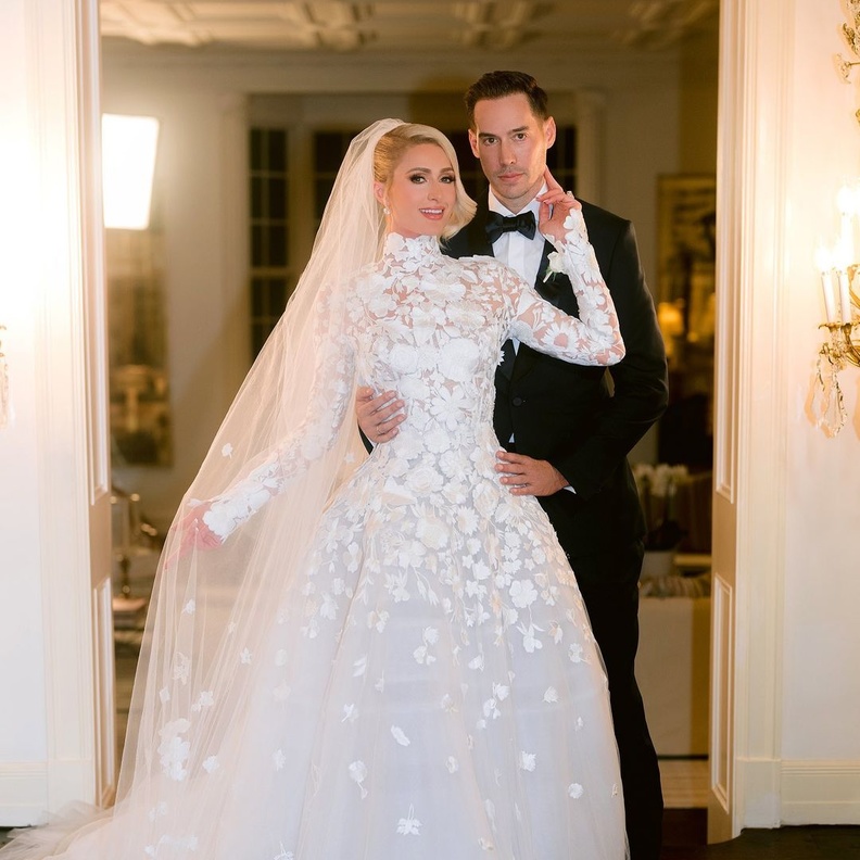 حفل زفاف باريس هيلتون Paris Hilton وكارتر ريوم Carter Milliken Reum