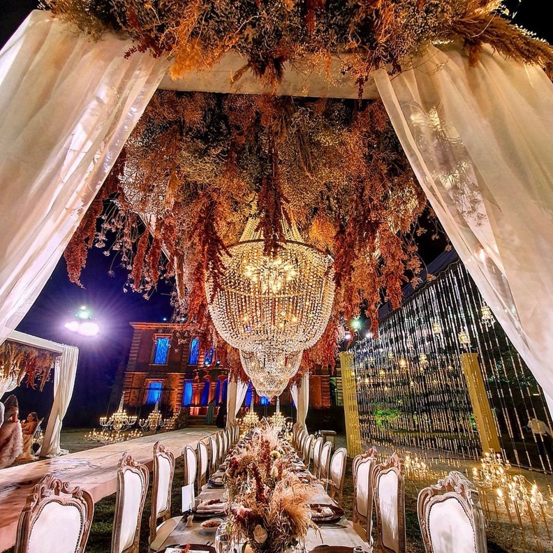 ديكور مبتكر لحفل زفافك في العام الجديد