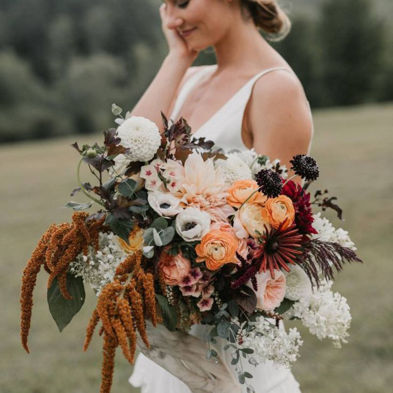 مسكات عرايس ناعمة 2022 من وحي الوان الخريف