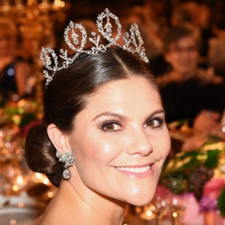 أفخم تيجان الأميرة فيكتوريا ولية عهد السويد