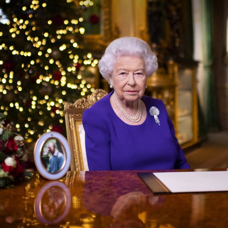 الملكة إليزابيث الثانية في أحد خطابات نهاية العام