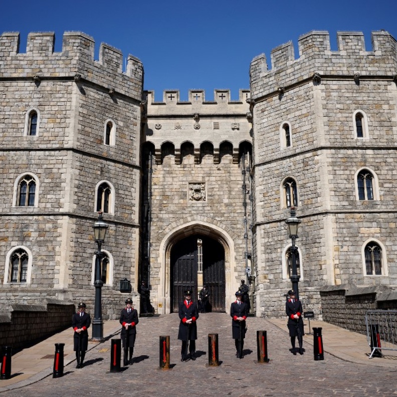 القبض على رجل مسلح داخل قلعة وندسور