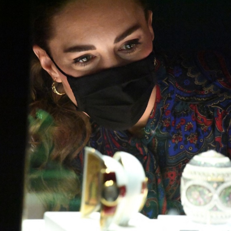 كيت ميدلتون تزور معرض فابرجيه Fabergé في متحف فيكتوريا وألبرت