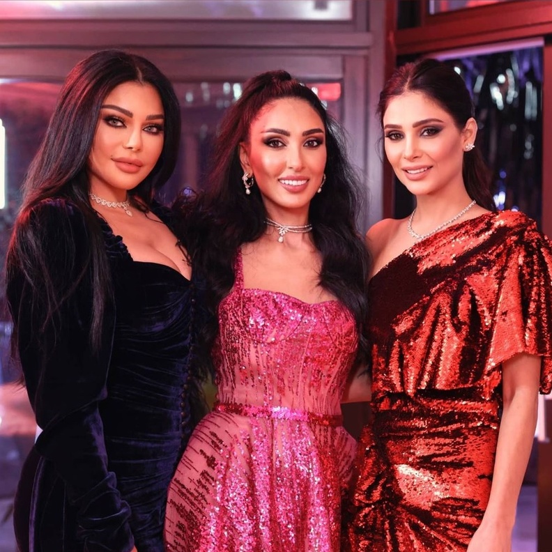 حفل خطوبة شقيقة هيفاء وهبي