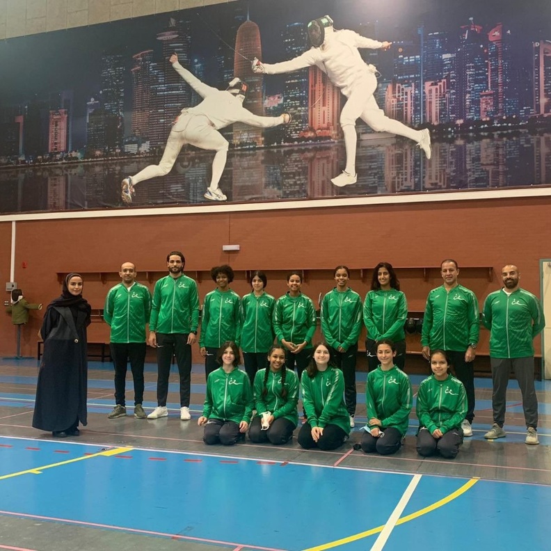 10 لاعبات يمثلن المنتخب السعودي للمبارزة في تدريبات المعسكر الخليجي المشترك