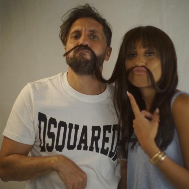 هشام ماجد ودينا الشربيني