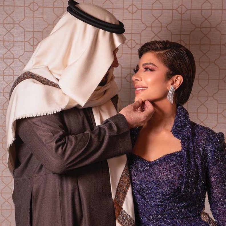 أصالة نصري تنشر صورة لزوجها أثناء نومه وتتغزل به: