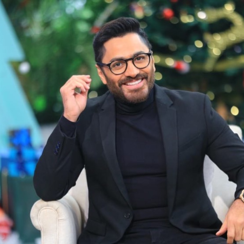 تامر حسني في برنامج معكم في حلقة رأس السنة