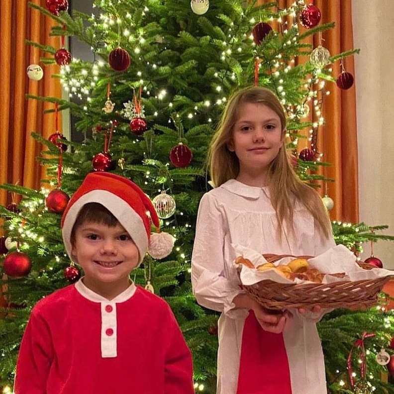 الأميرة فيكتوريا تنشر صورة جديدة لأبنائها الأميرة إستل والأمير أوسكار