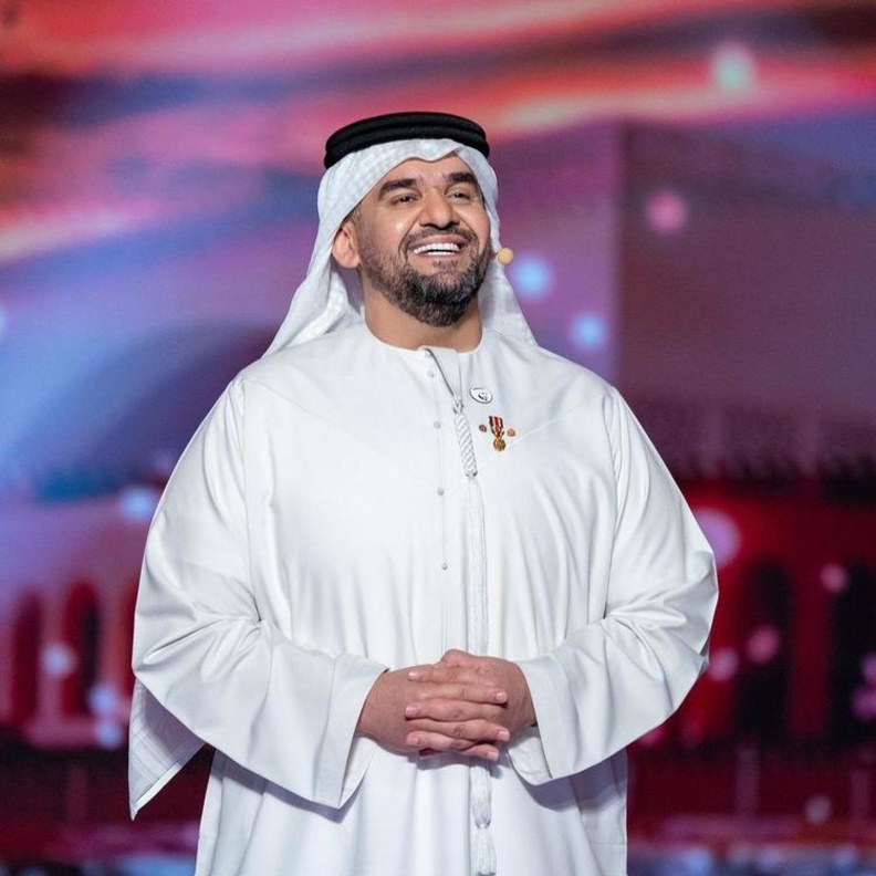 حسين الجسمي يطرب الجمهور في حفله برأس السنة بالإمارات