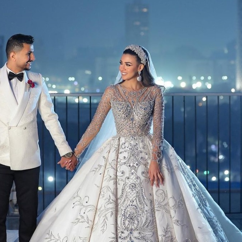 علي عزلان وعروسه