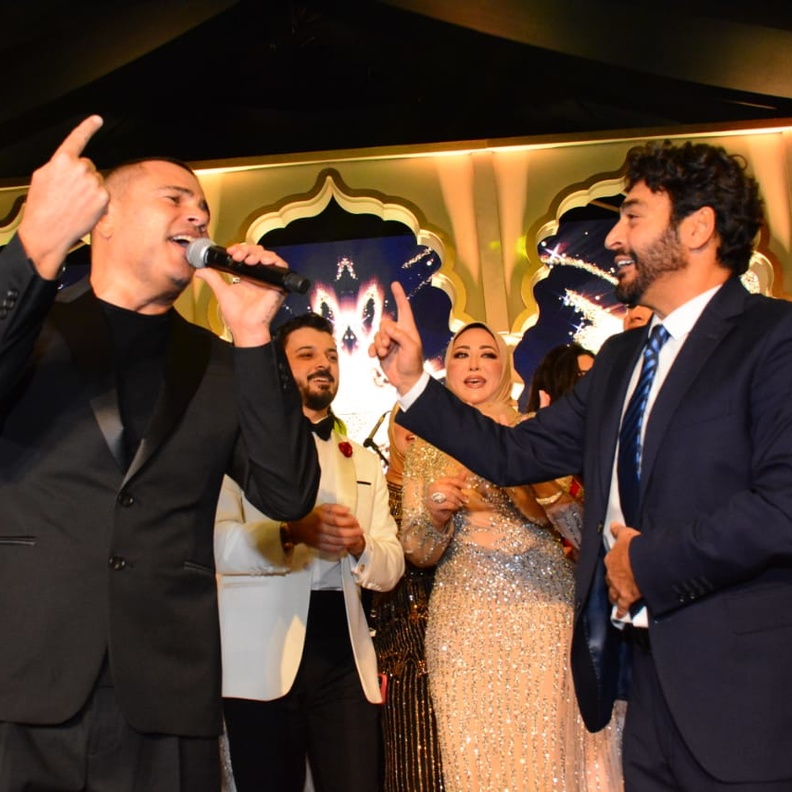 عمرو دياب وحميد الشاعري