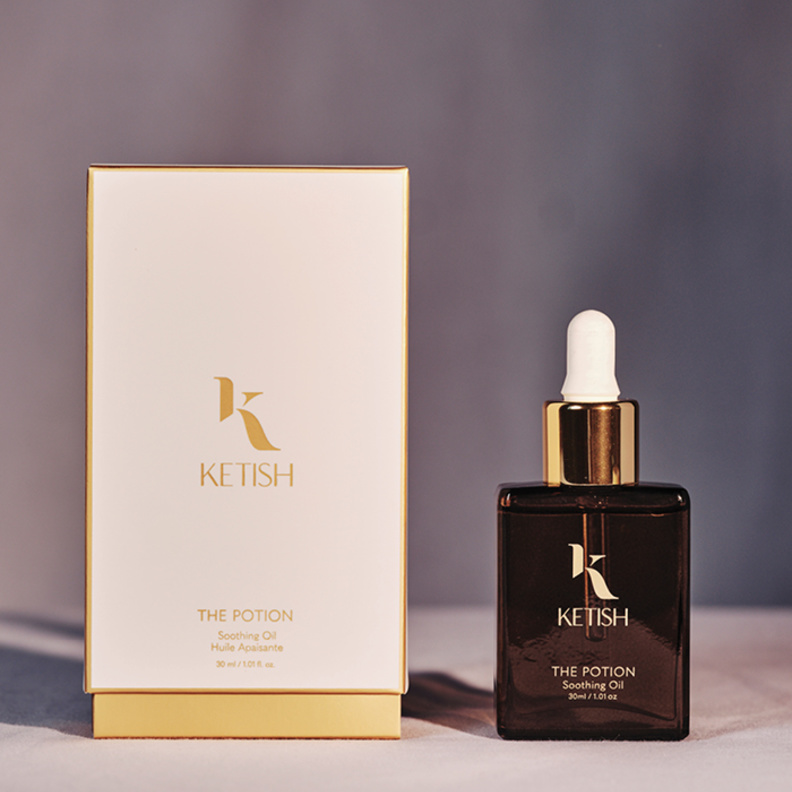 THE POTION:زيت ملطّف بتأثير سحريّ، مصنوع من مكوّنات طبيعية بنسبة 100%  