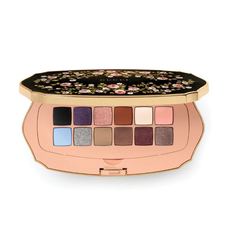 اكتشفي إطلالات رائعةمع لوحة تظليل الجفون  BEAUTY PALETTE BEAUTÉ DES YEUX FLORAL من غوتشي بيوتي