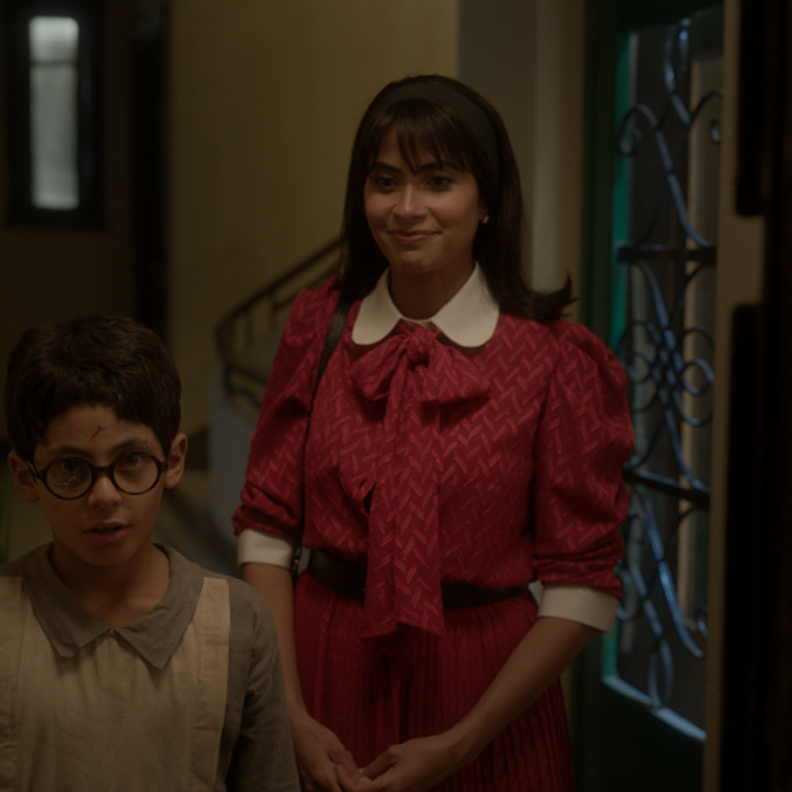 مشهد من فيلم "برا المنهج"