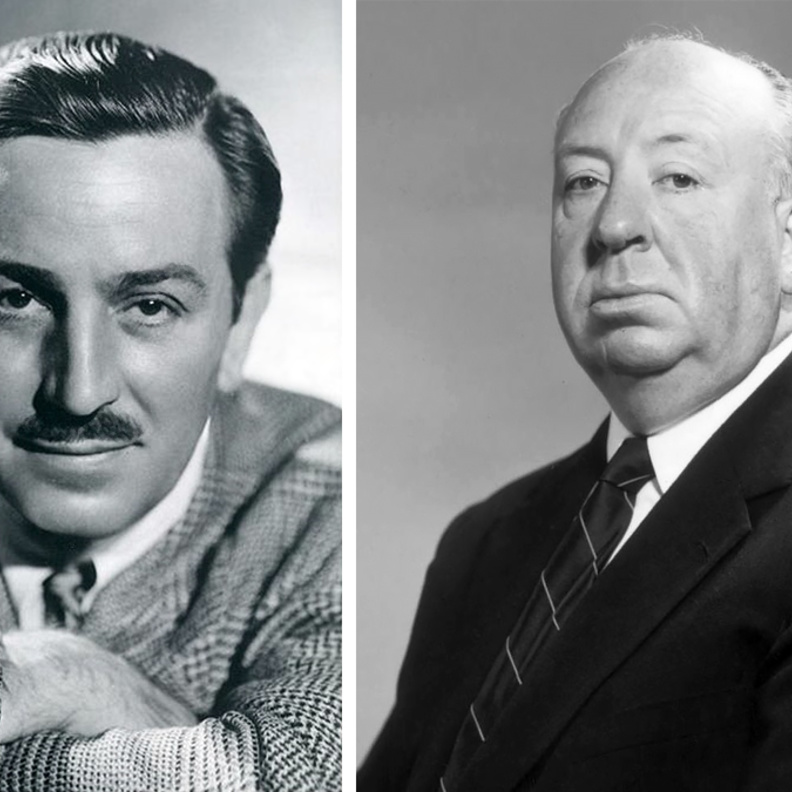 والت ديزني وهيتشكوك