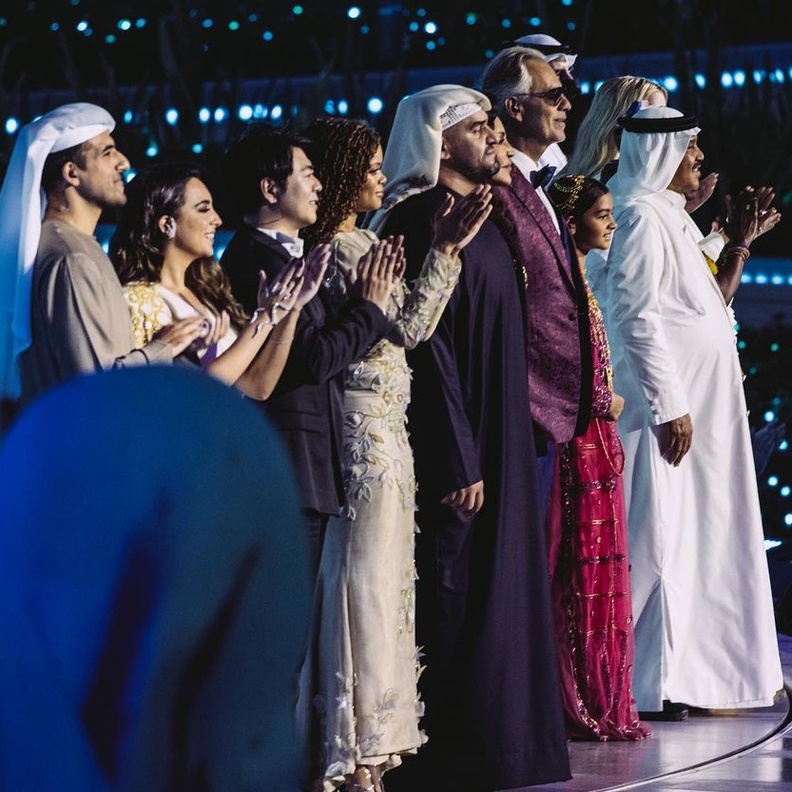 النجوم في اكسبو 2020