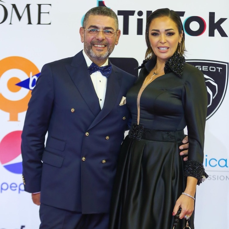 داليا البحيري وزوجها