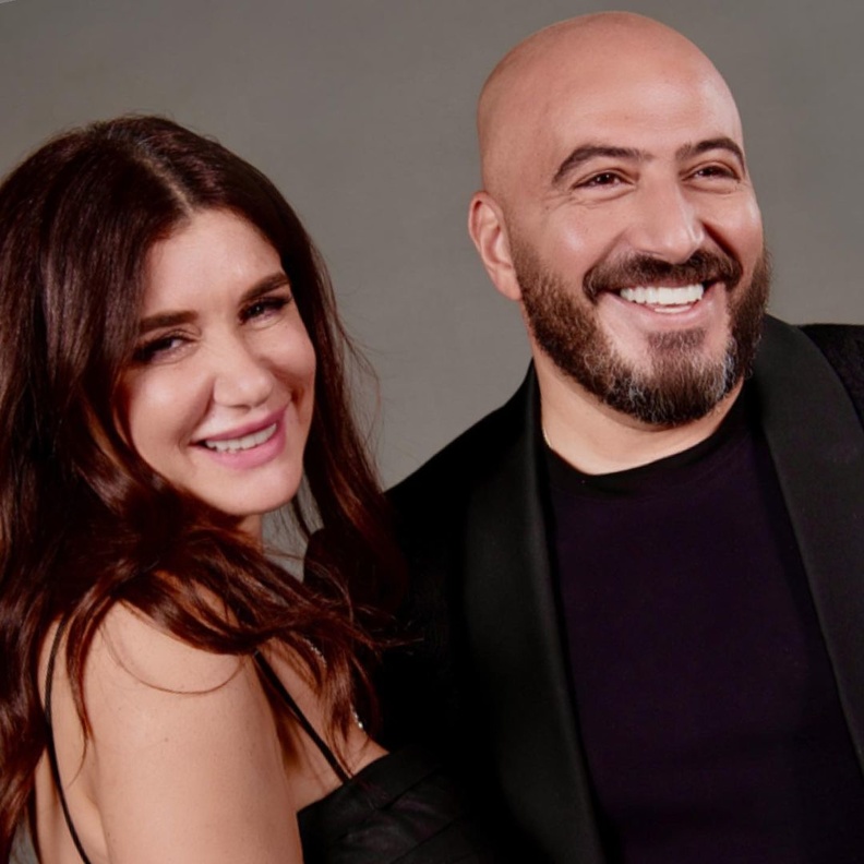 غادة عادل ومجدي الهواري 