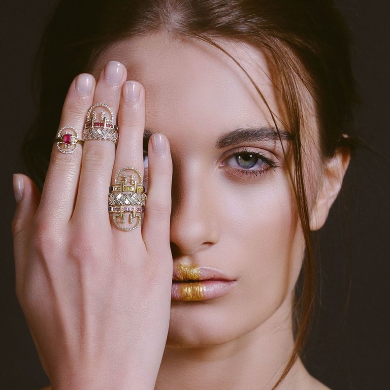 احدث خواتم زفاف للعروس من مصممات مجوهرات اماراتيات