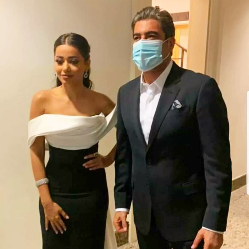 وائل كفوري بفيديو عفوي مع رحمة رياض بعد حفلهما المشترك