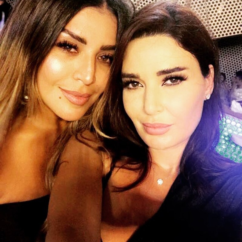 سيرين عبد النور وأمل بوشوشة