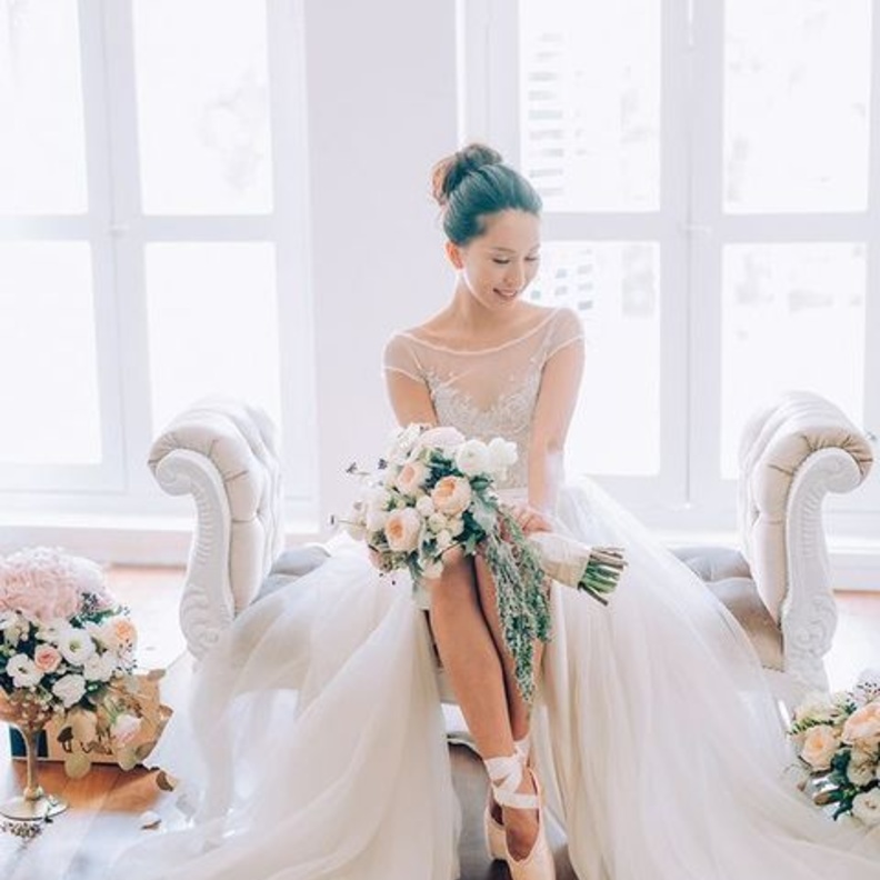 أروع فساتين الزفاف المستوحاة من الباليه