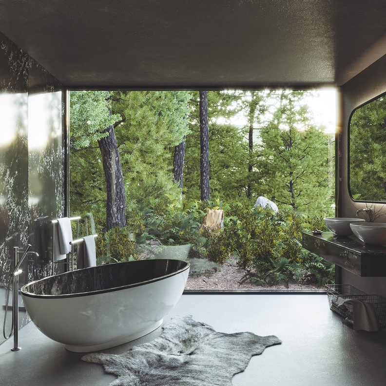 إطلالة رائعة للحمام الغانق