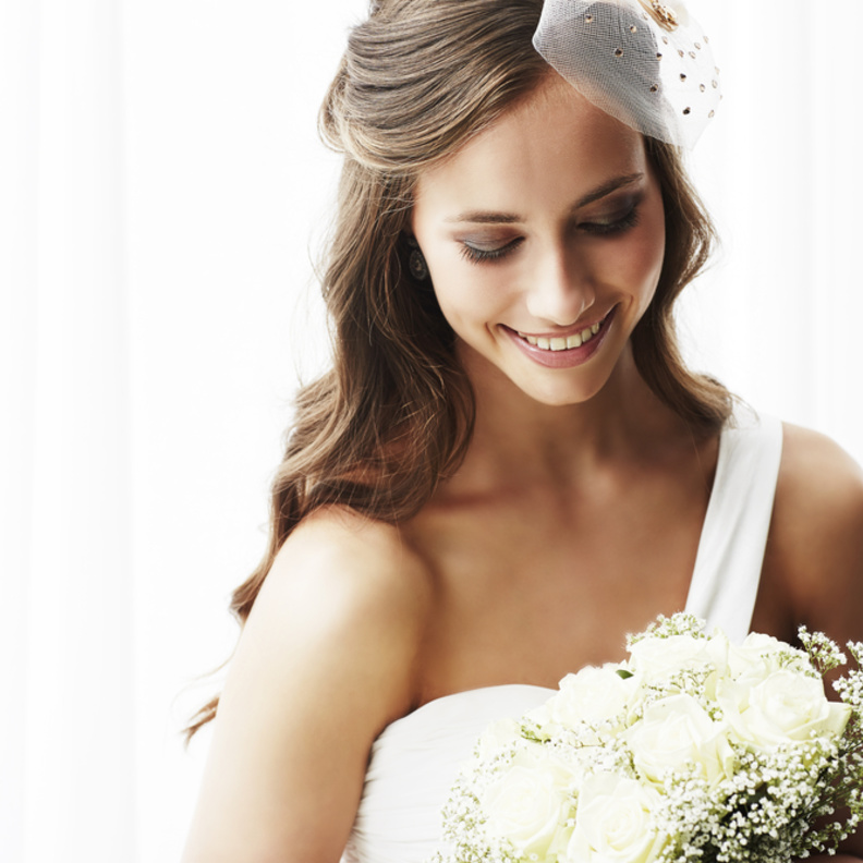 اجمل صبغات الشعر المتموجة مع الخصل الترابية لعروس 2022