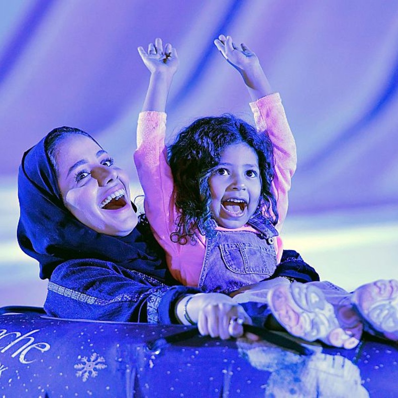 السعادة والبهجة في أفالانش - المصدر واس 