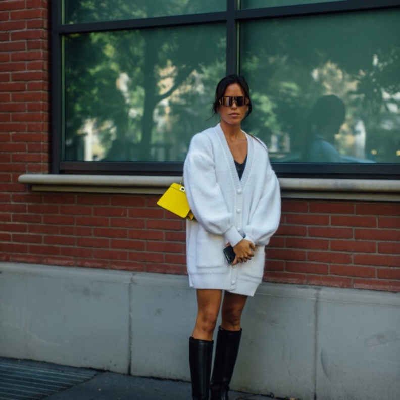 الكارديغان الطويل لاطلالات شبابية مميزة