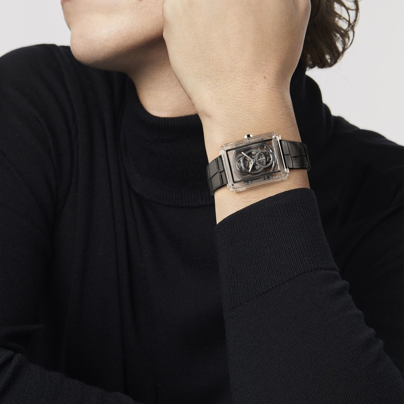 تصاميم ساعات نسائية مع السوار الجلدي  (2)