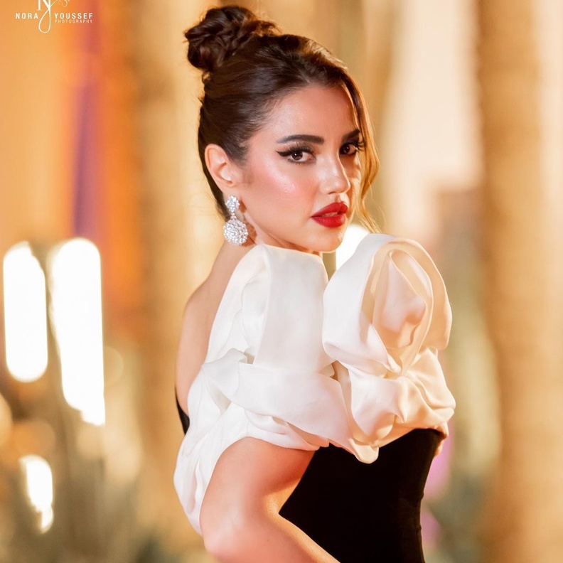 درة زروق الصورة من حساب مهرجان الجونة السينمائي- الصورة للمصورة Nora Youssef