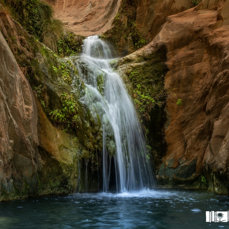 شلال عين الجمل؛ مشهدٌ بديع من ربوع بلادنا - المصدر الثقافة السعودية