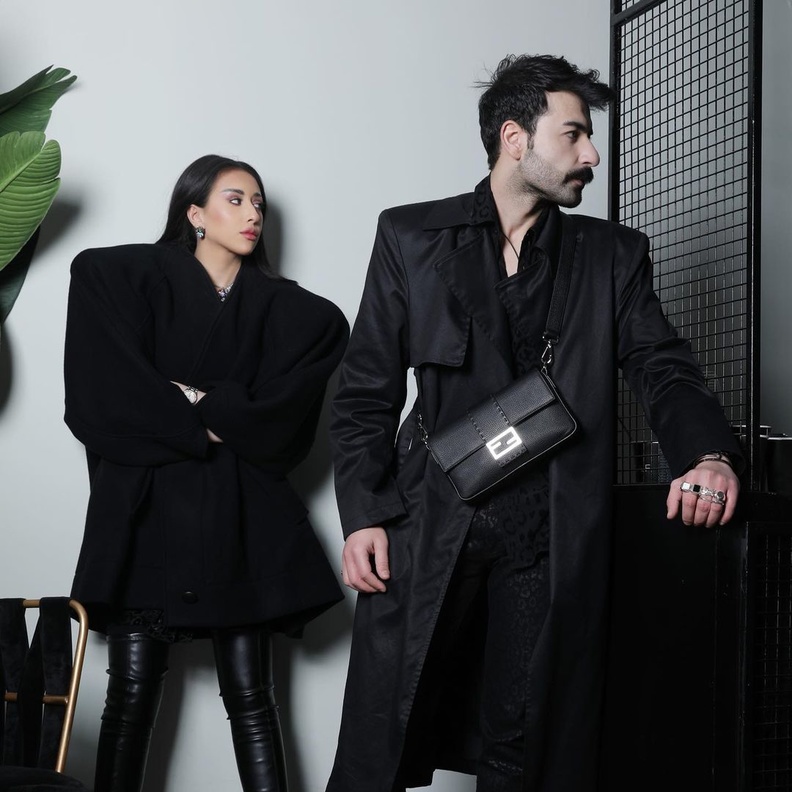 فرح الهادي وعقيل الرئيسي- انستغرام الفنانة