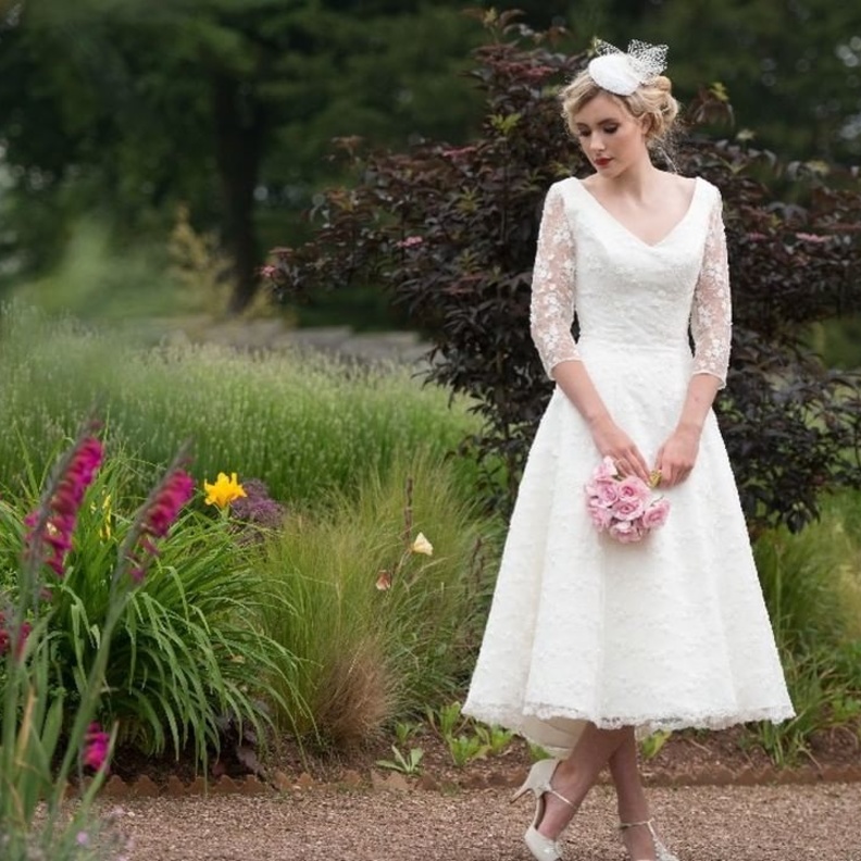 فساتين زفاف ريترو