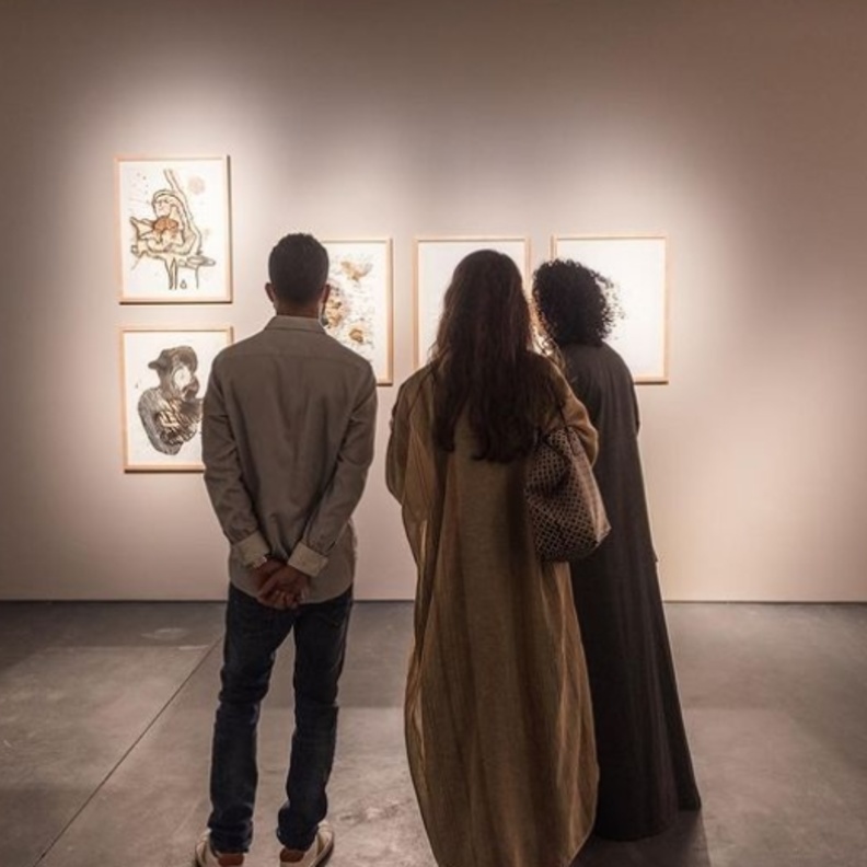 فنون حي ، المصدر حساب حي جميل في انستقرام