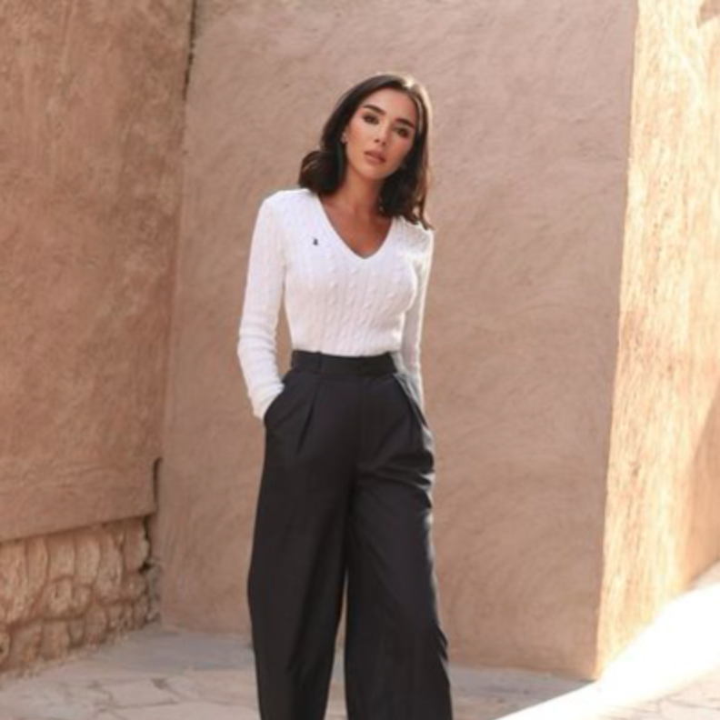 أفكار مميزة لتنسيق السروال الواسع من وحي اطلالات الفاشينيستا 