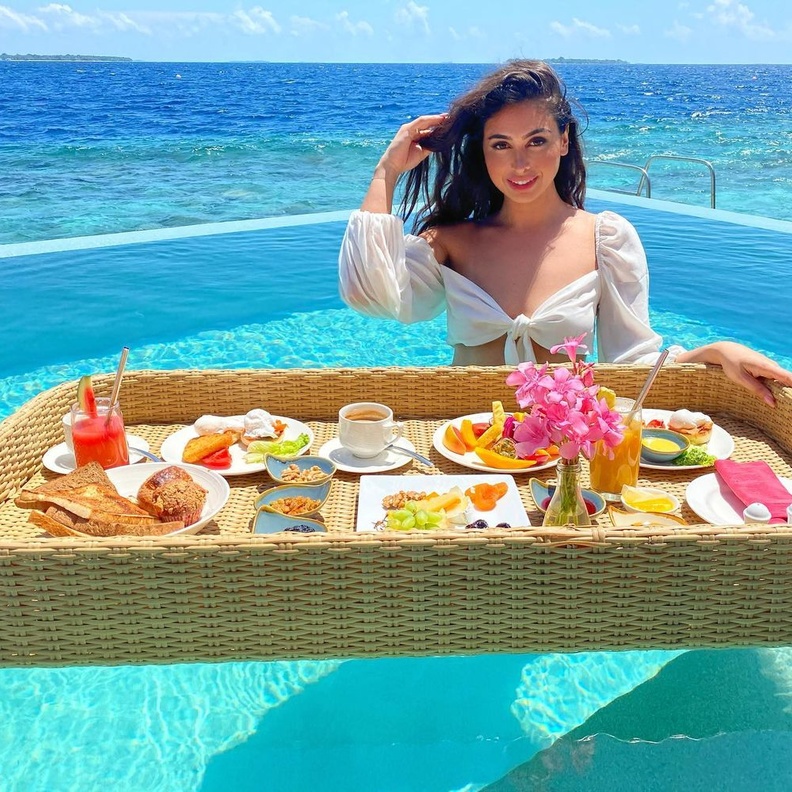 نيكول سعفان اعلنت بطريقة غير مباشرة زواجها من العريان - انستغرام نيكول