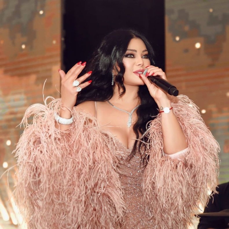 هيفاء وهبي بإطلالة شهر ديسمبر