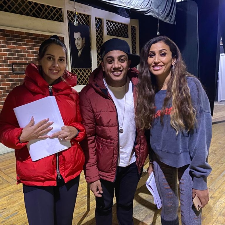 كواليس مسرحية "أحفاد ريا وسكينة"