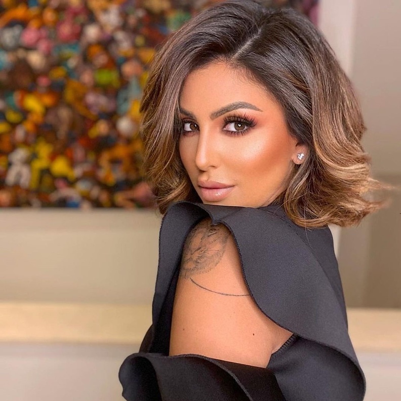 صور اجمل تسريحات الشعر القصير على طريقة دانه طويرش