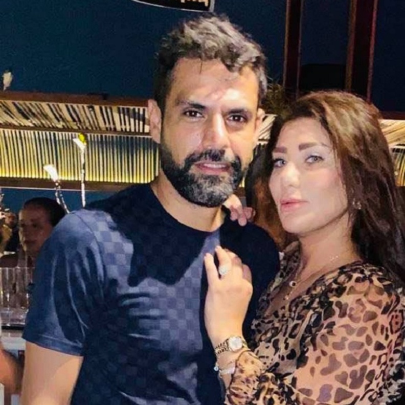 أمير طعيمة وزوجته