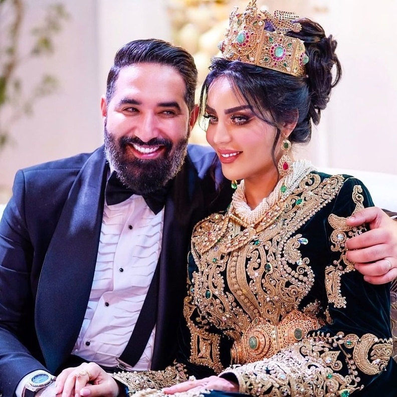 حفل زفاف إبتسام بطمة