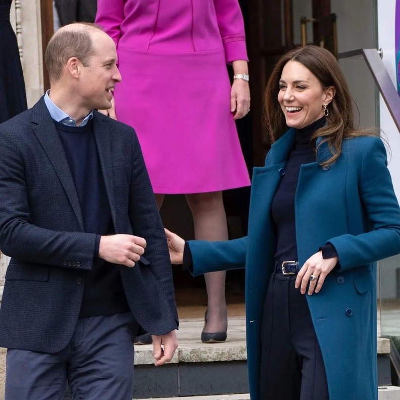 وليام وكيت يزوران متحف Foundling Museum في لندن