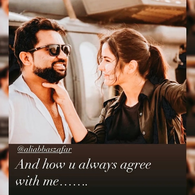 كاترينا كيف توجه رسالة مؤثرة لعلي عباس ظافر بمناسبة عيد ميلاده