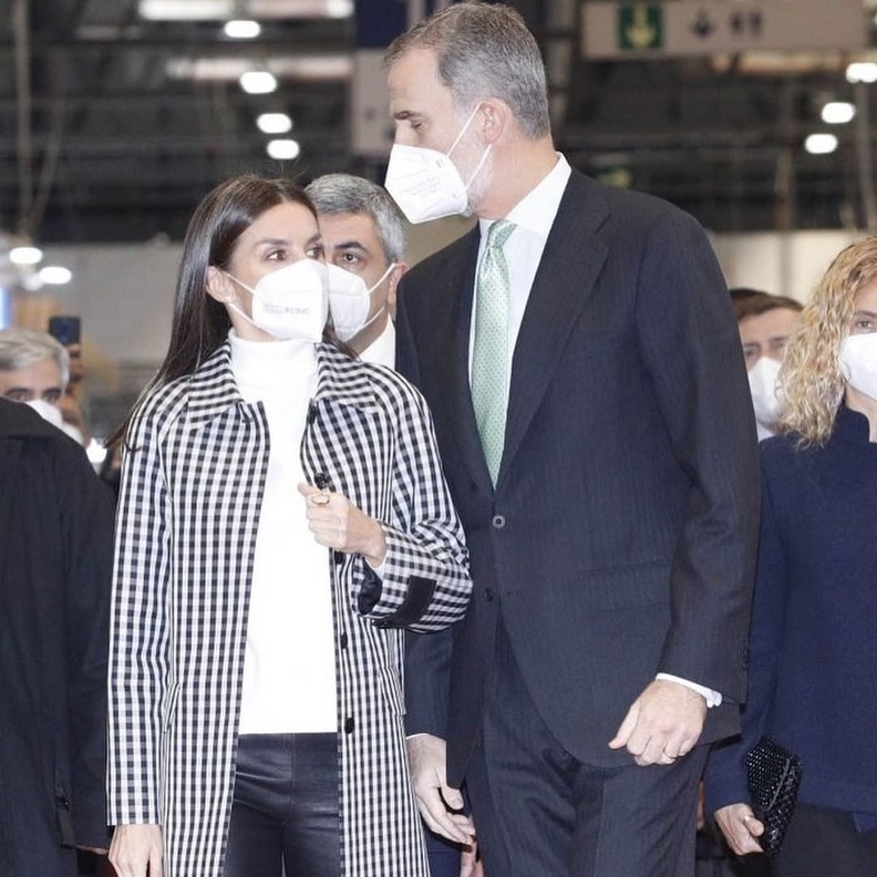 ملك وملكة إسبانيا في فعاليات النسخة 42 من معرض السياحة الدولي