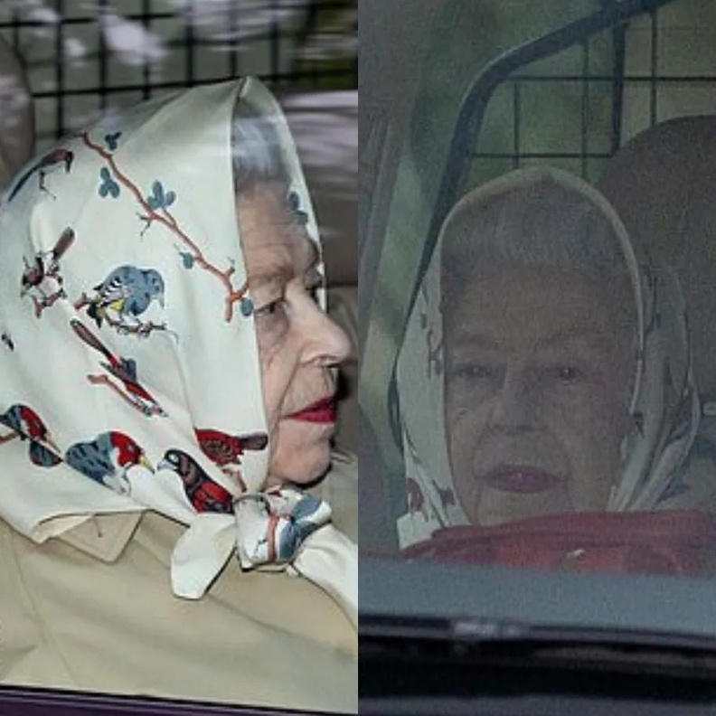 بالصور ملكة بريطانيا تصل إلى ساندرينجهام