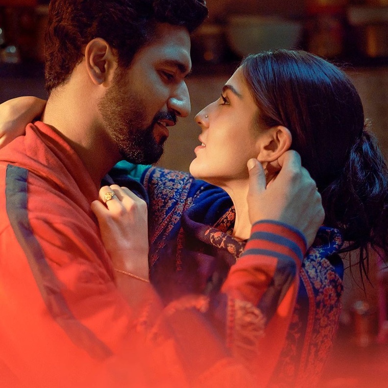 سارة علي خان وفيكي كوشال ينهيان تصوير أحدث أفلامهما